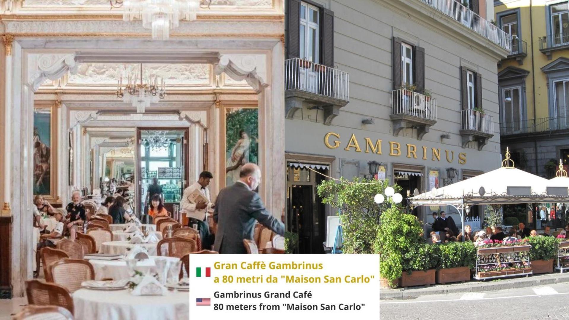 Maison San Carlo Luxury Suites Nápoles Exterior foto